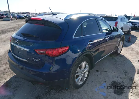 2014 Infiniti Qx70 z USA, uszkodzony, nr VIN JN8CS1MW7EM412920